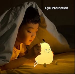 چراغ خواب سیلیکونی مدل گلابی